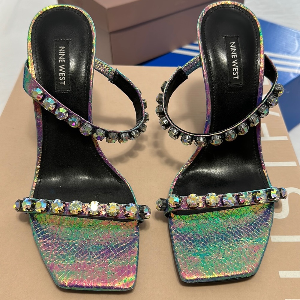 Nine West Iridescent Heels. Size 8.5